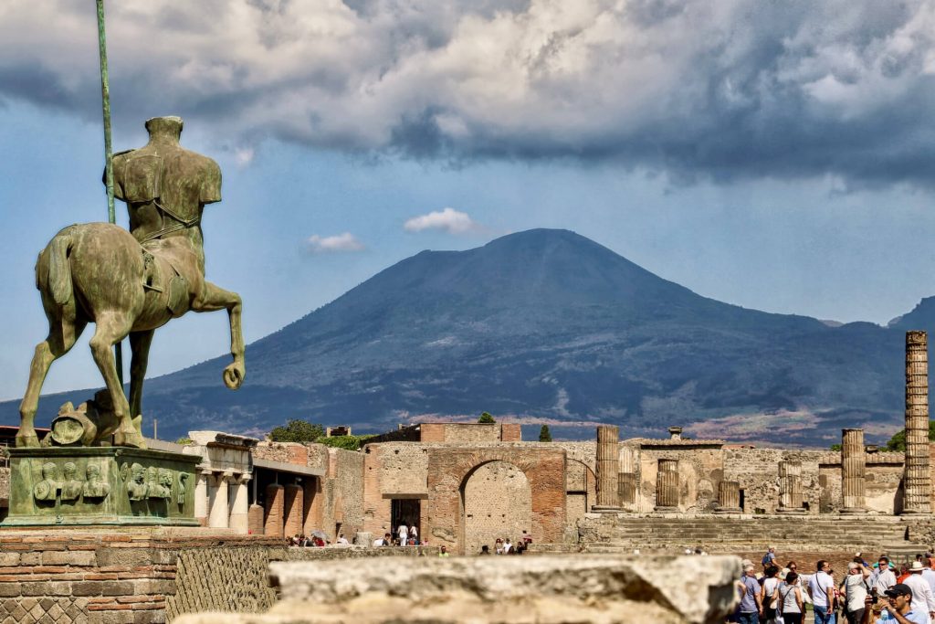 Kampanien Sehenswürdigkeiten Vesuv Pompeji