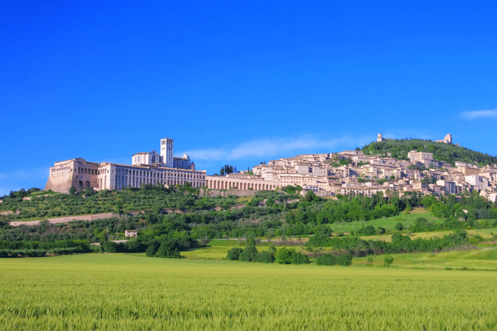 Assisi Umbrien Italien