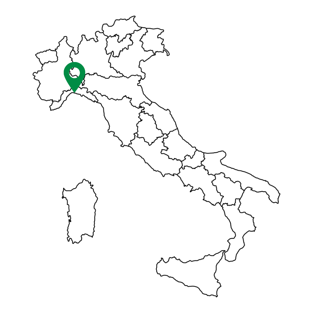 Genua Italien Karte