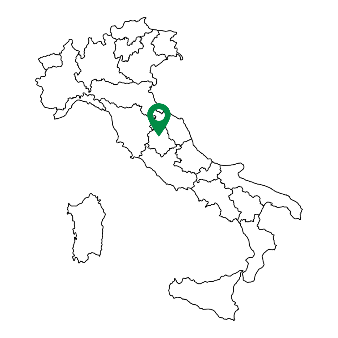 Perugia Italien Karte