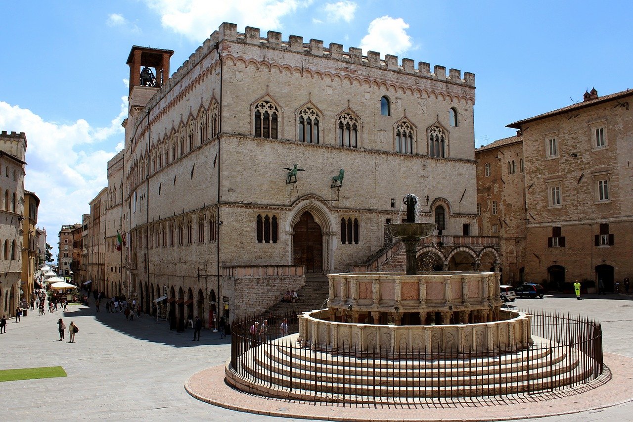 Perugia Palazzo dei Priori Nationalgalerie von Umbrien