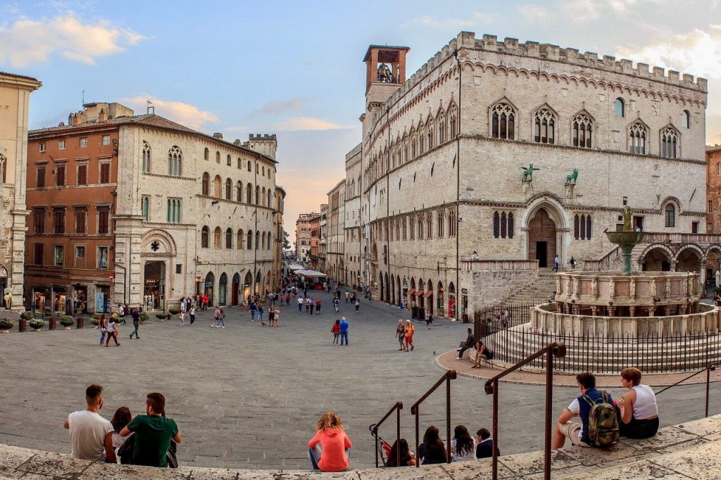Perugia Piazza IV Novembre Fontana Maggiore