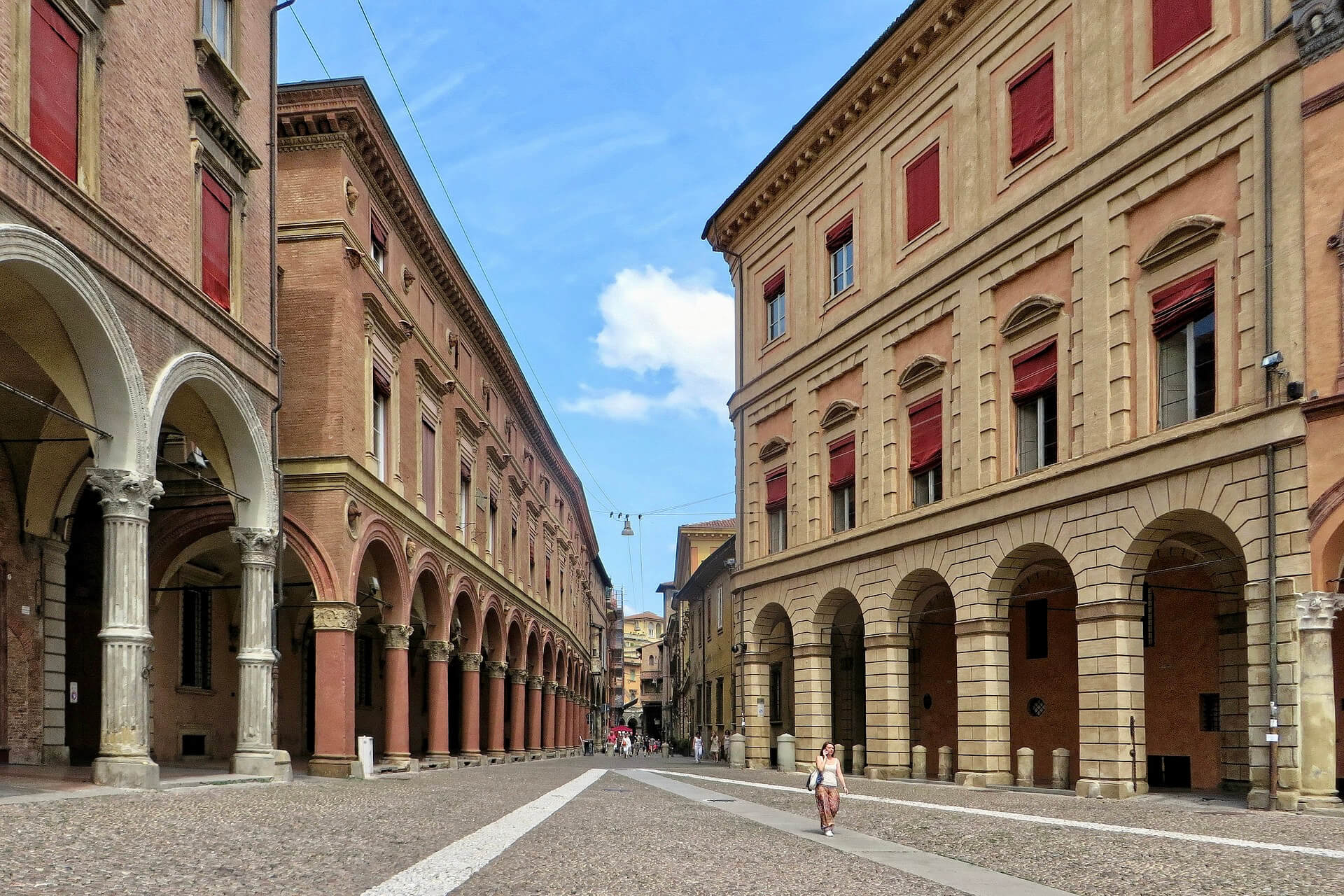 Bologna Italien Altstadt