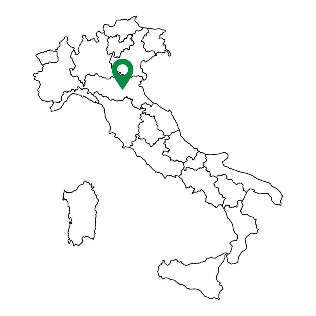 Bologna Italien Karte