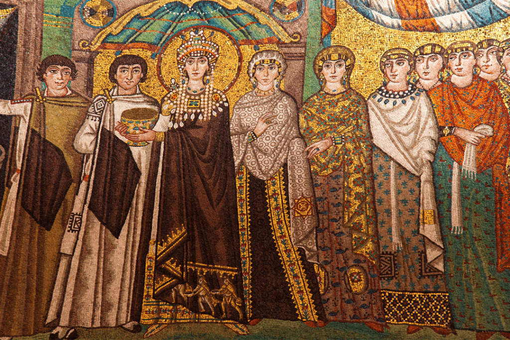 Ravenna Italien Mosaik