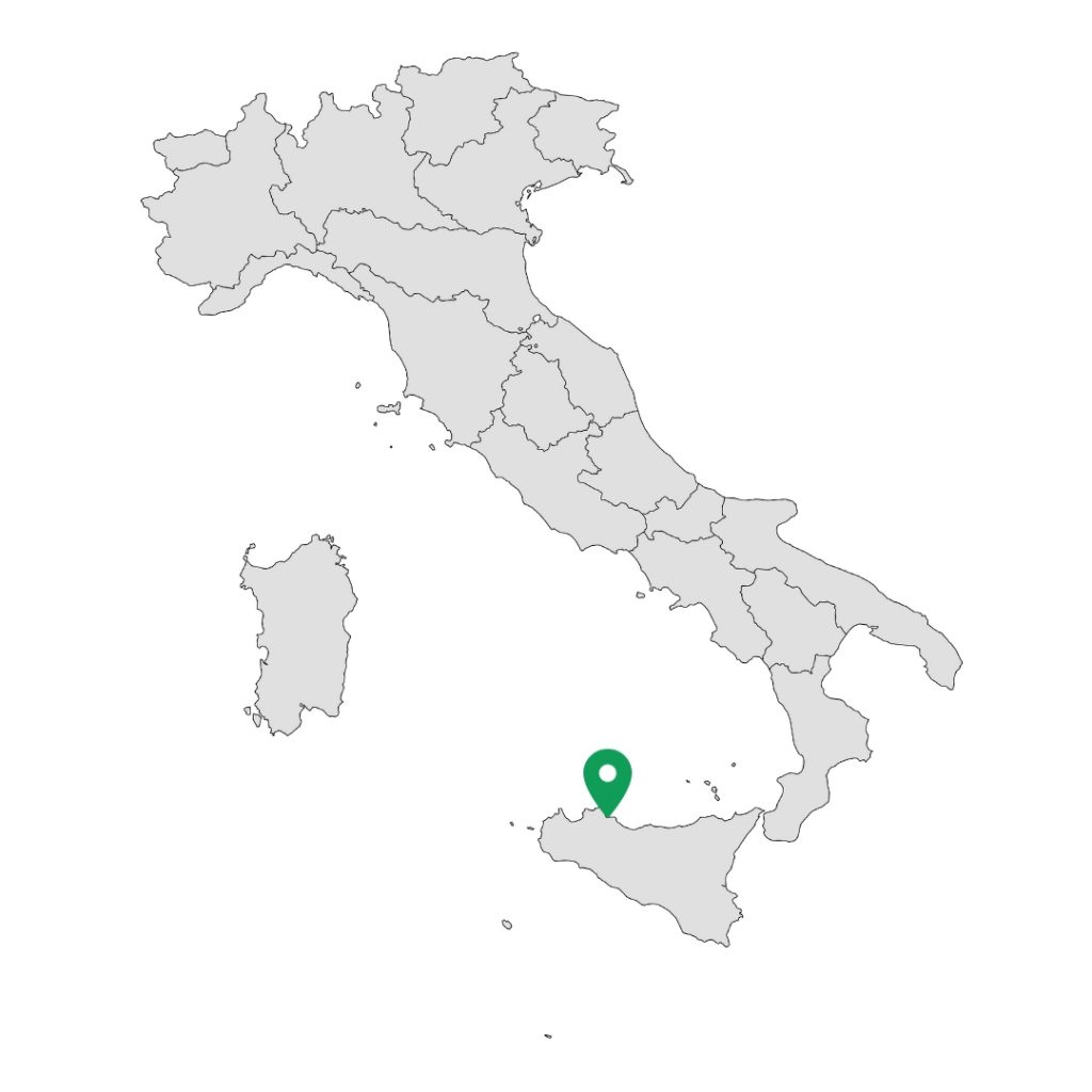 Palermo Italien Karte
