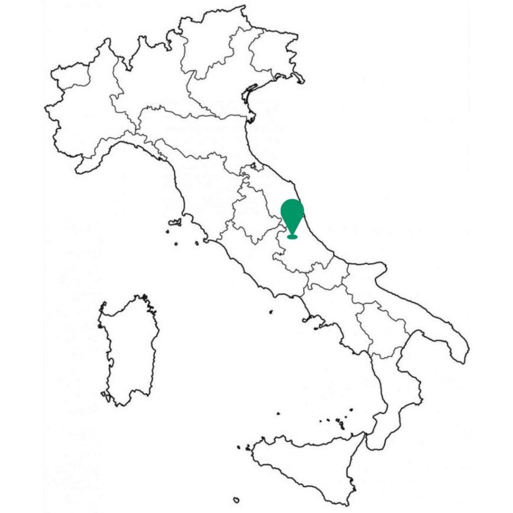 Gran Sasso Italien Karte