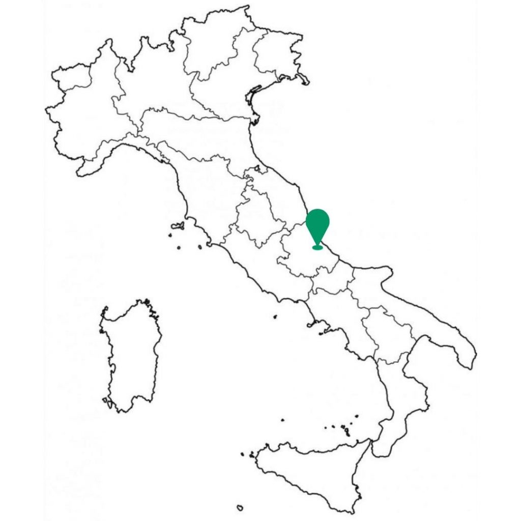 Chieti Italien Karte
