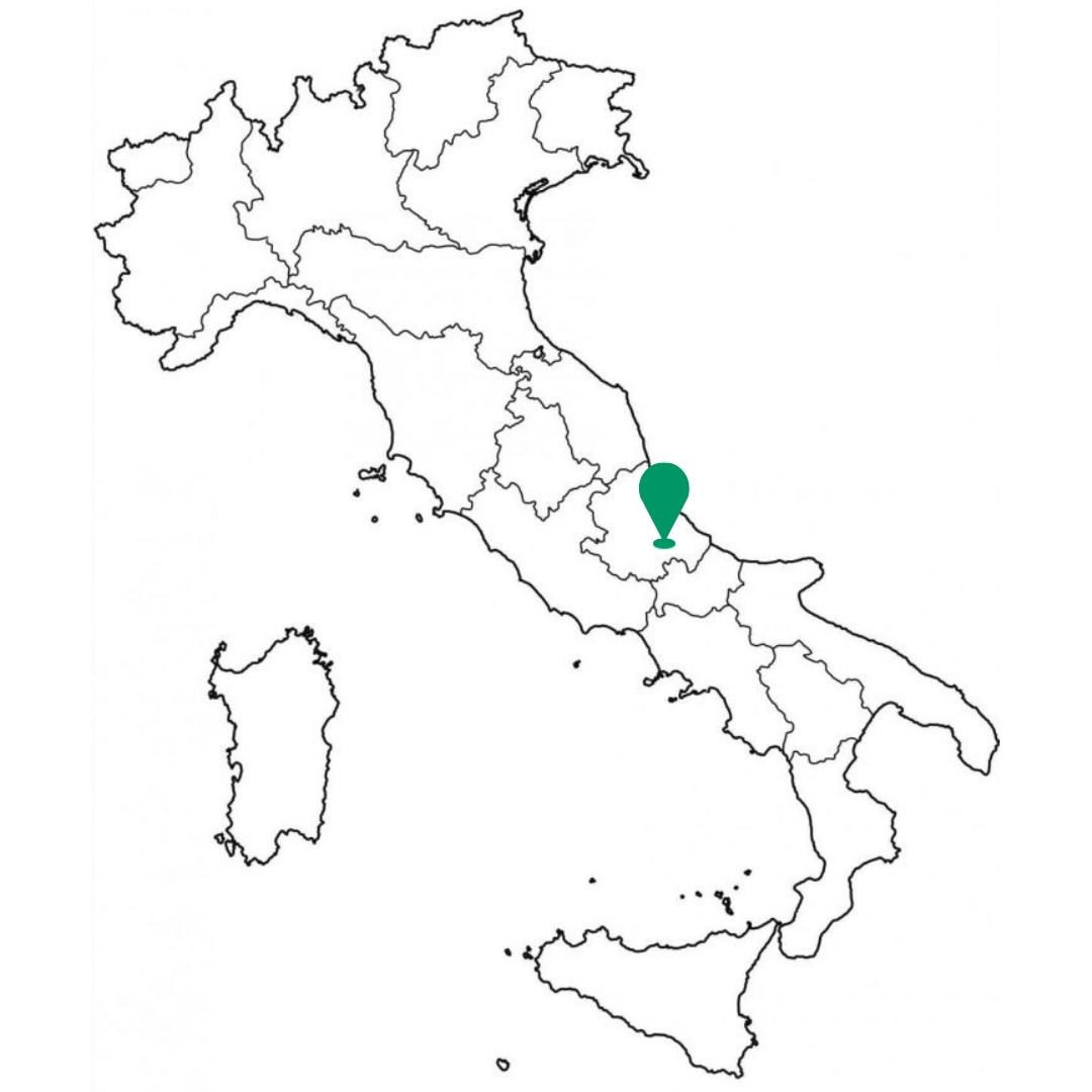 Nationalpark Majella Italien Karte