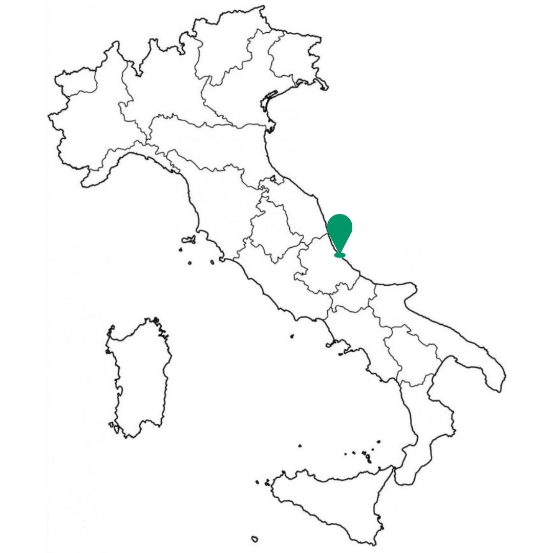 Pescara Italien Karte