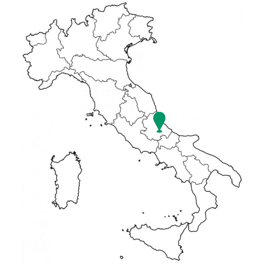 Sulmona Italien Karte