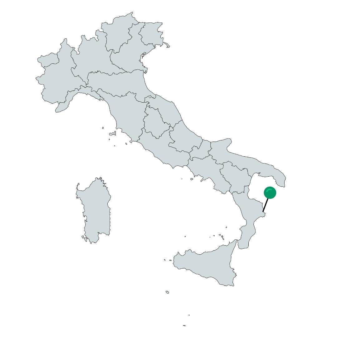 Crotone Italien Karte