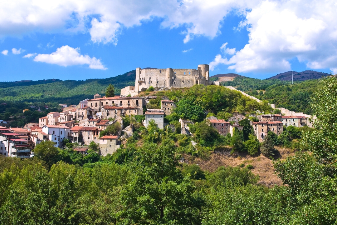 Castello Caracciolo di Brienza Nationalpark Val d'Agri