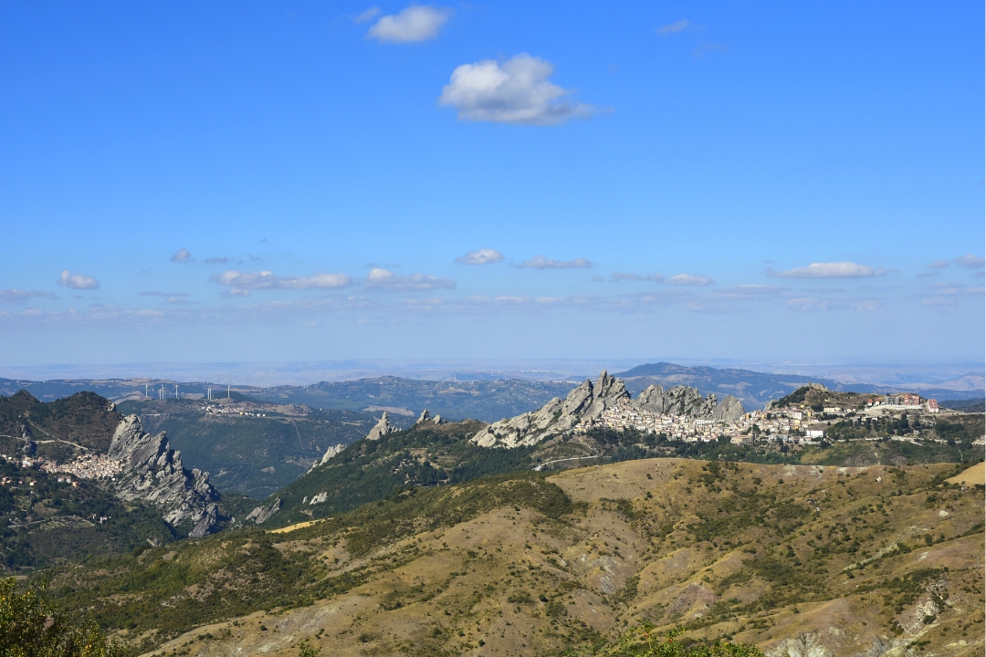 Lukanische Dolomiten Landschaft