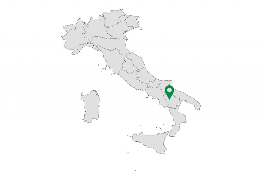 Potenza Italien Karte