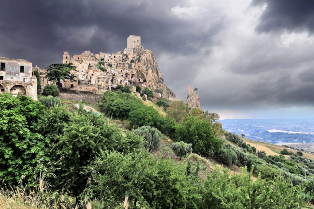 Craco Basilikata Italien
