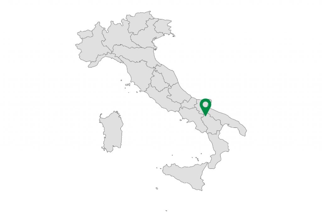 Melfi Italien Karte