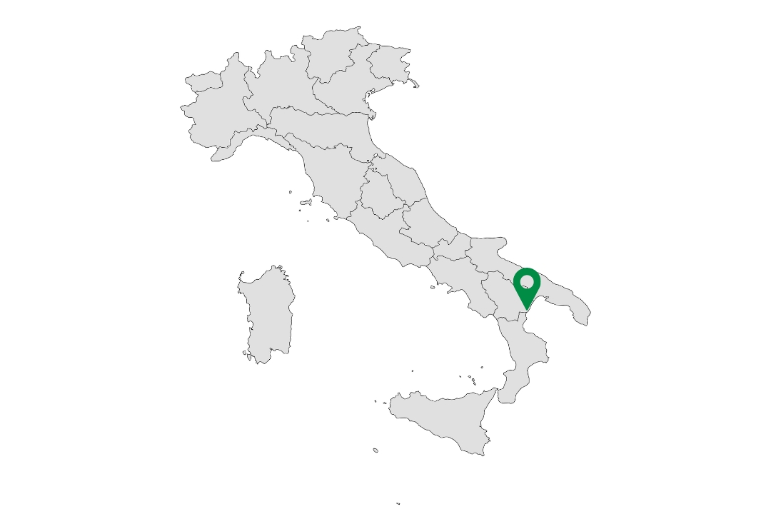 Policoro Italien Karte