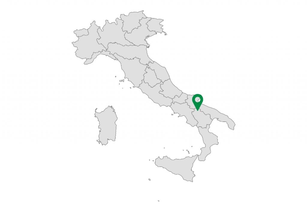 Venosa Italien Karte