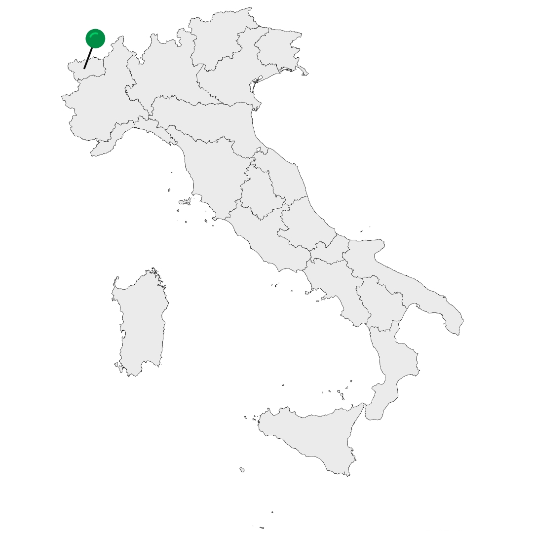 Aosta Italien Karte