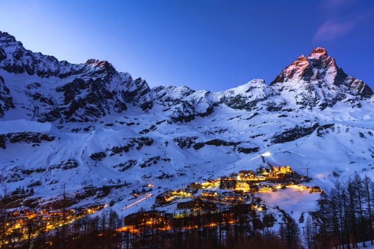 Breuil-Cervinia Matterhorn Italien