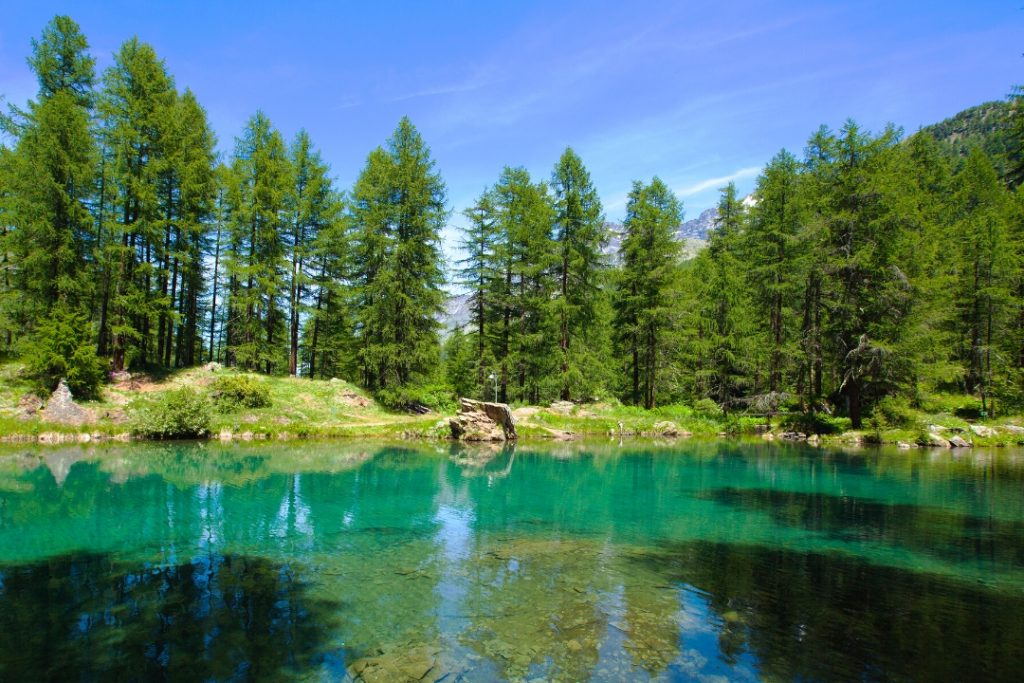 Lago Pellaud Rhêmes Notre Dame Nationalpark Gran Paradiso
