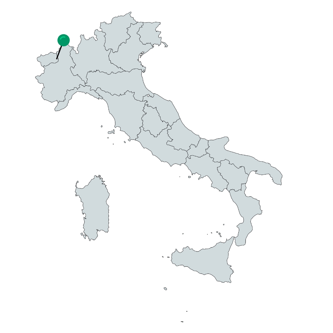 Lystal Aostatal Italien Karte