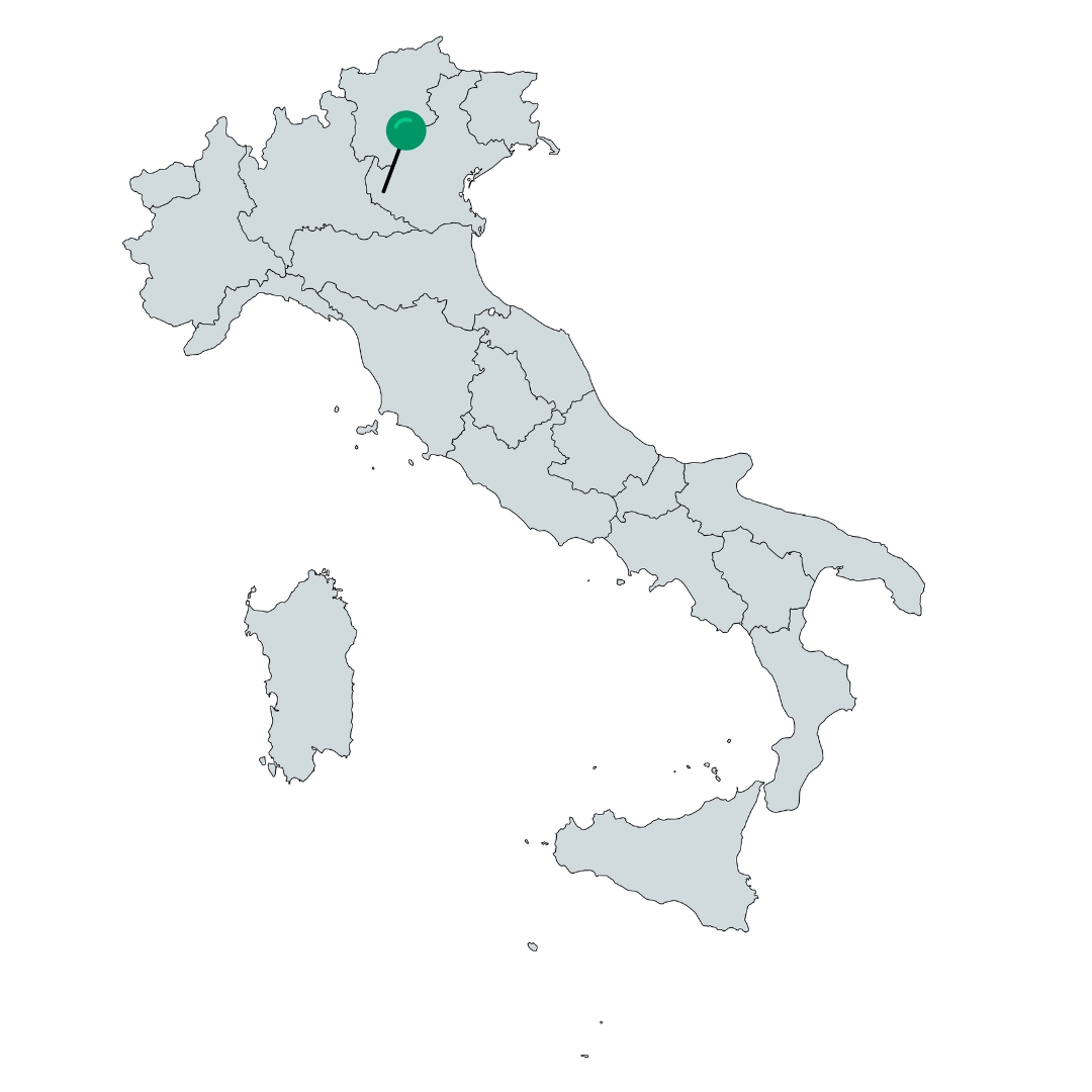 Verona Italien Karte
