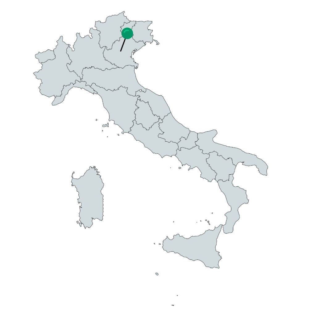 Vicenza Italien Karte