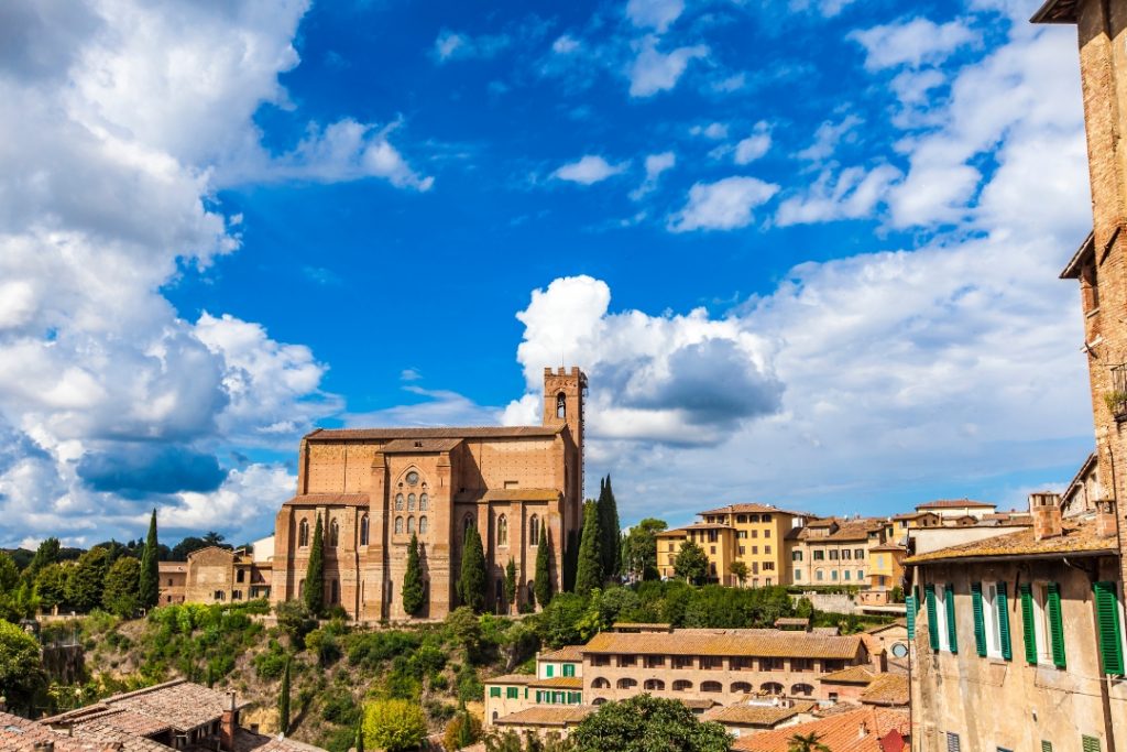 Basilica di San Domenico Siena Italien