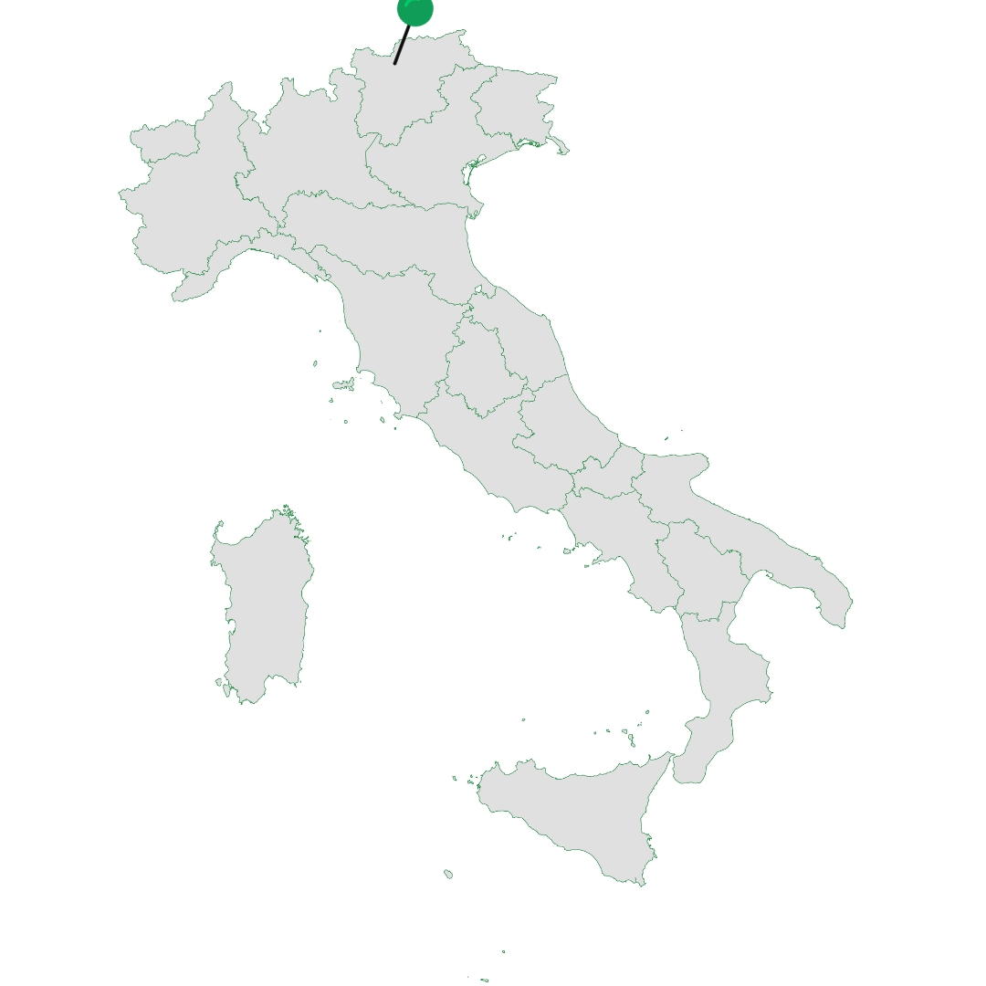 Meran Südtirol Italien Karte