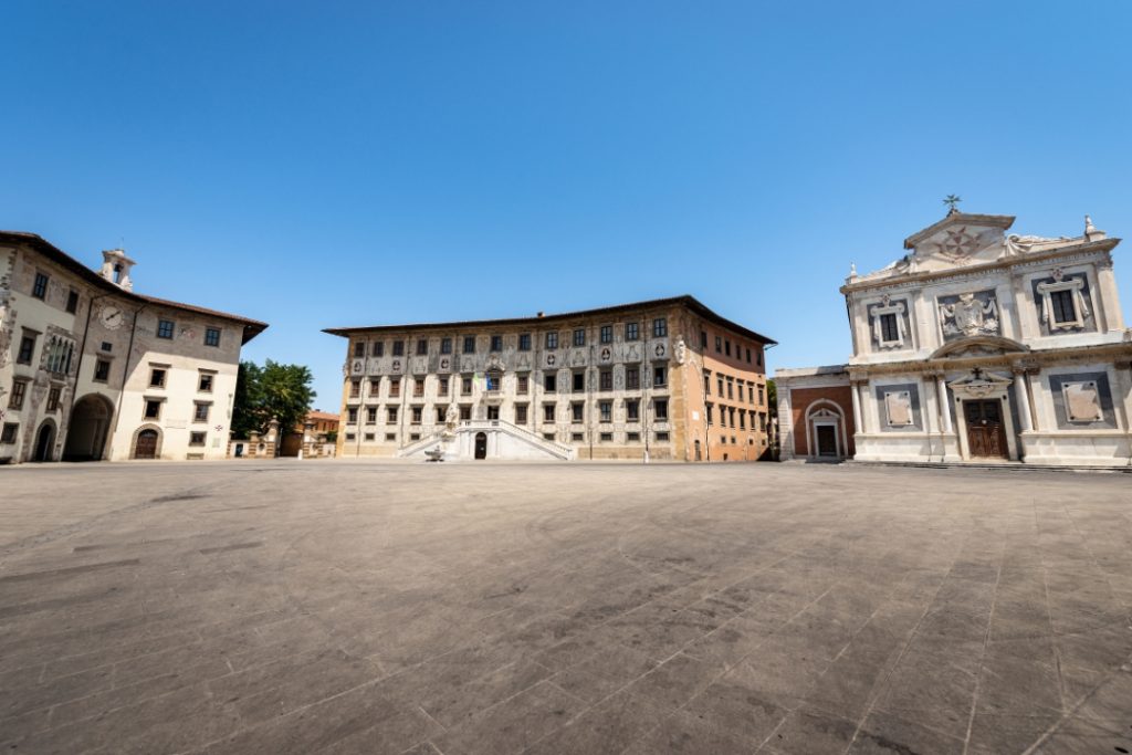 Piazza dei Cavalieri Pisa Italien