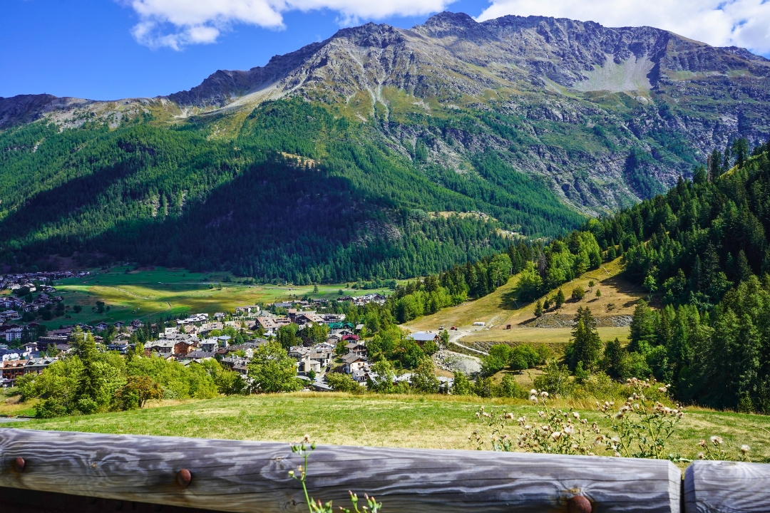 La Thuile Aostatal Italien