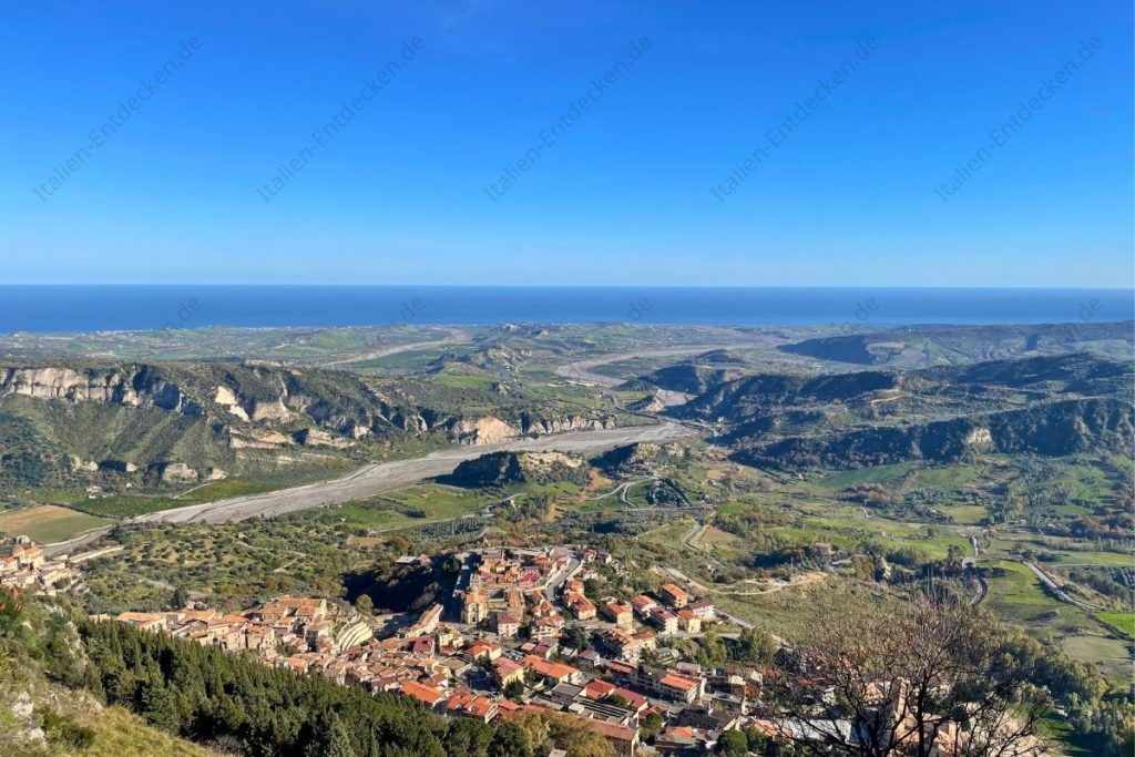 Aussicht vom Castello di Stilo